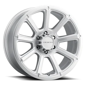 Vision Wheel Off-Road – 353 TURBINE – Silver – 16″x8″ 0mm – All weather Wheels – 353-6883WPS0